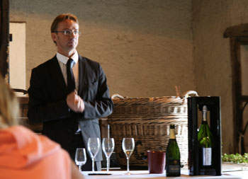 Laurent Fresnet, chef de cave de la maison Henriot