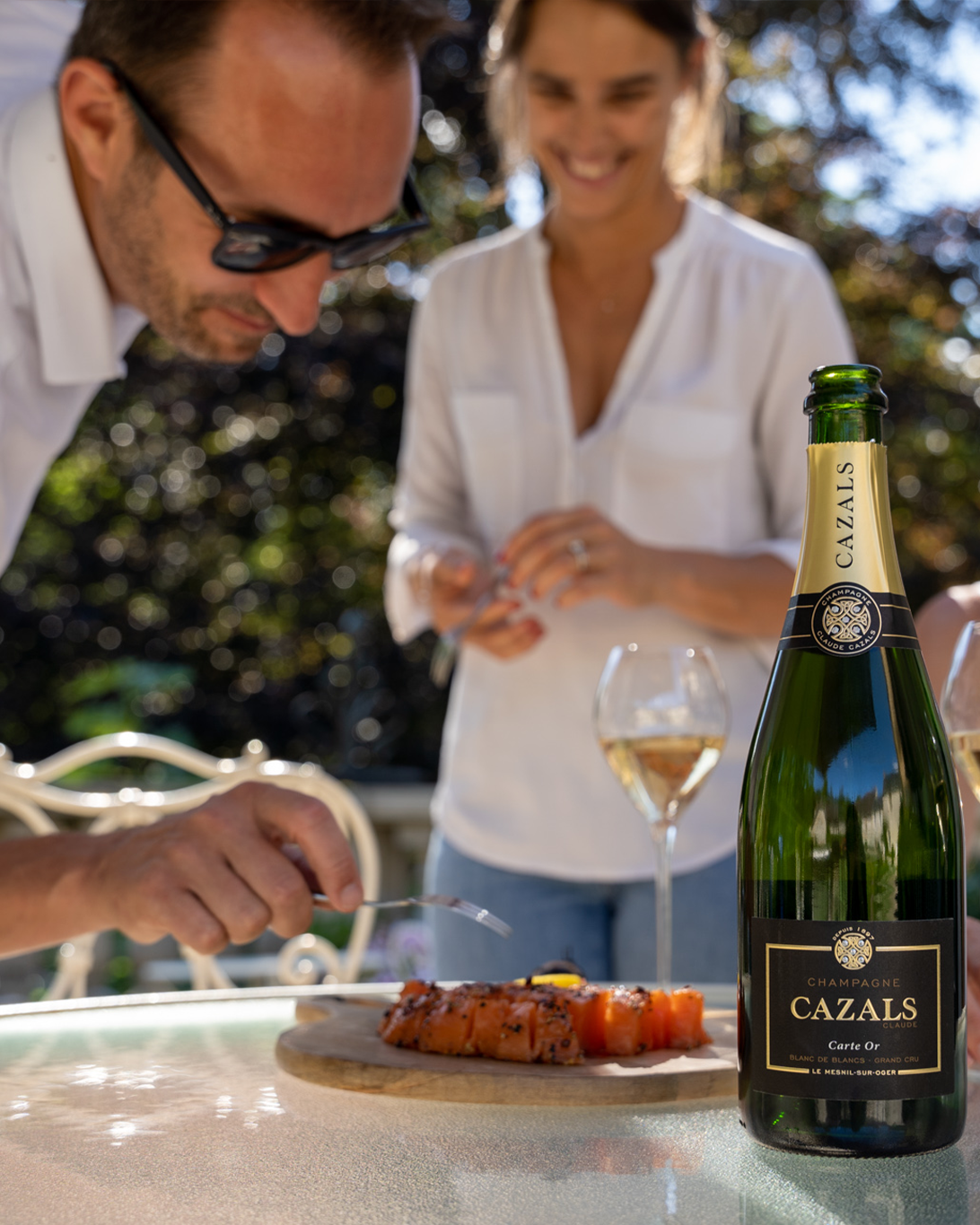 2 Zoom bouteille Moët & Chandon