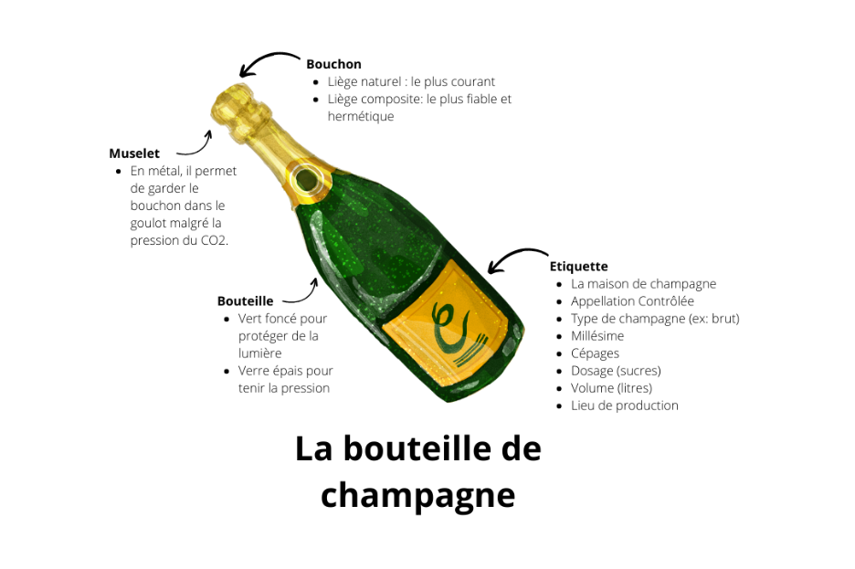 Quelles sont les différentes tailles de bouteilles de champagne ?