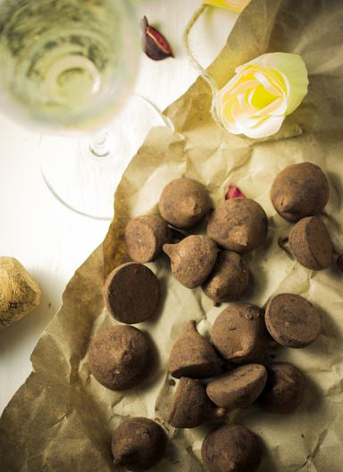 Accord entre champagne et chocolat