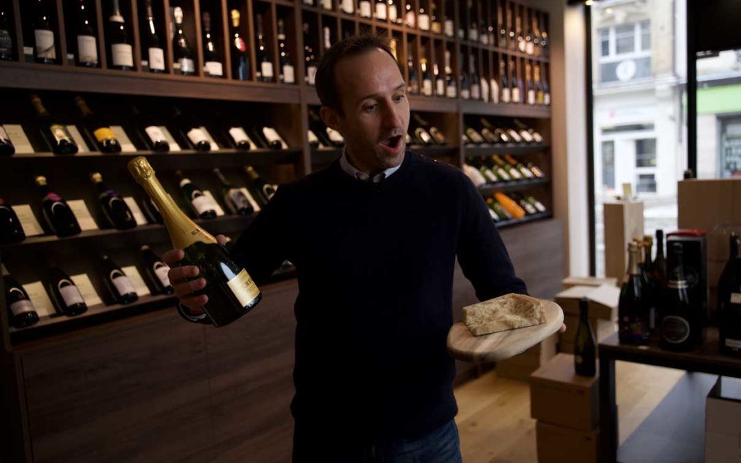 Quel champagne boire avec un parmesan