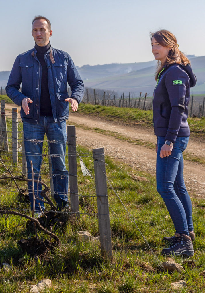 Delphine Brulez élabore les vins du domaine Louise Brison