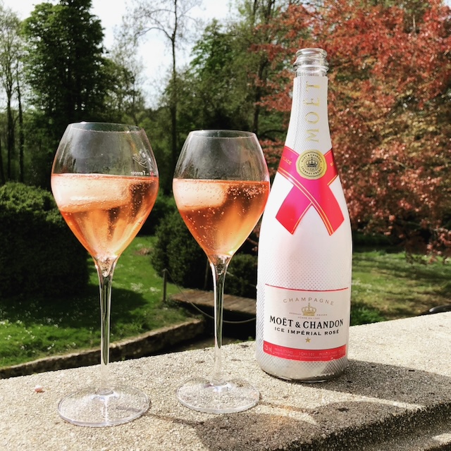 Le Rosé Ice impérial Moët et Chandon